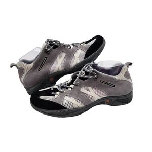 GDEFY Gravity Defyer Men Size 11.5 Sneaker Hiking Walking Shoe Black Gray White